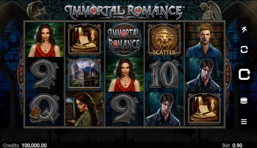 Immortal Romance Slot View
