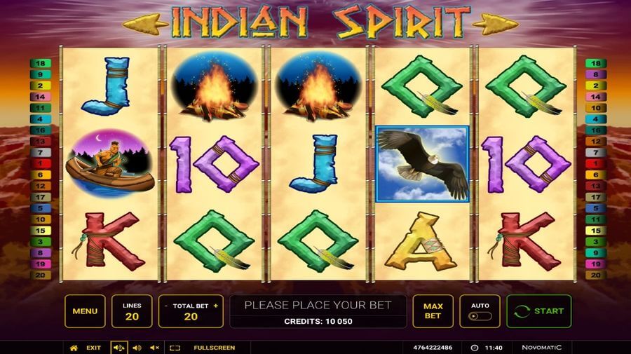 Indian Spirit Slot View